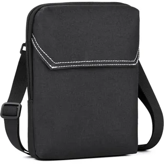 flintronic Umhängetaschen Herren Schultertasche Herrentasche, Leichte Crossbody Bag Arbeitstasche Kuriertasche Messenger Bag zum Arbeiten Einkaufen Schulreise Alltag Grau