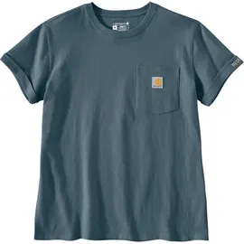 CARHARTT - Women's Dearborn Loose Rosie - T-Shirt Gr L blau