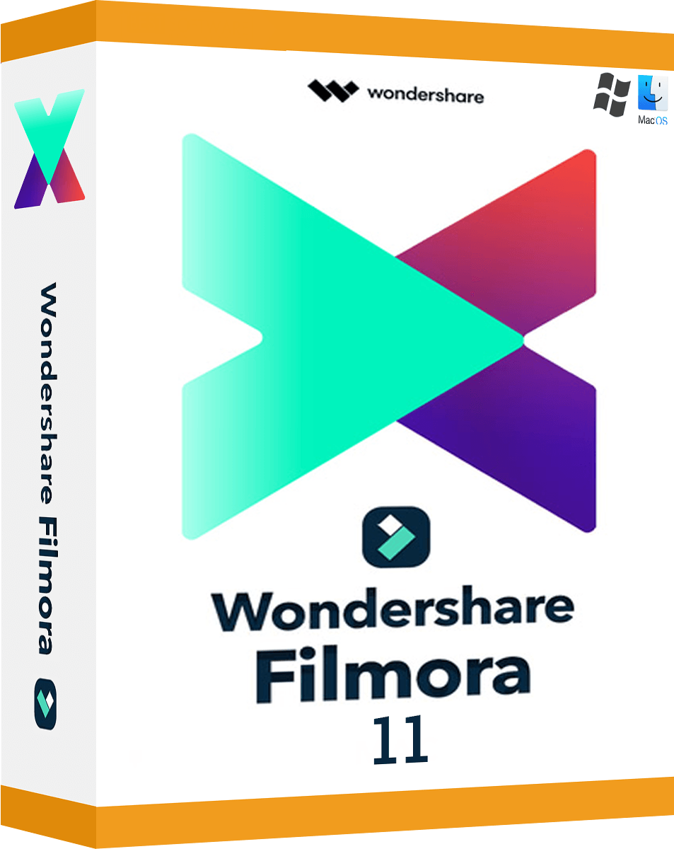 Wondershare Filmora 11 | Unbegrenzte Laufzeit / Windows