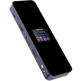 DockCase USB-C® Dockingstation Universal integriertes Display, inkl. Ladefunktion, USB-C® Power Delivery, integrierter Kartenleser