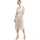 Betty & Co Midikleid Plissee Grau/Beige 44
