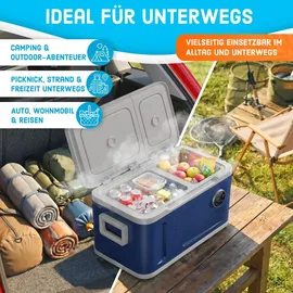Kesser Kompressor Kühlbox 2in1 Doppelzone 49 l