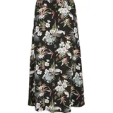 URBAN CLASSICS Viscose Kurzer Rock Black Mixed M