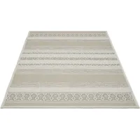 MERINOS OTTOWA 22565", beige, B:120cm H:10mm L:160cm, Polypropylen, Teppiche,