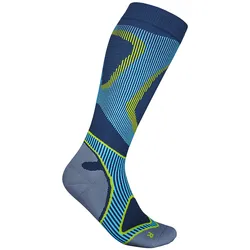 BAUERFEIND SPORTS Run Performance Kompressions Laufsocken Herren blau S 38-40