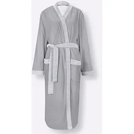 Comtessa Bademantel in grau-meliert | Gr.: 48/50