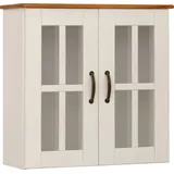 Home Affaire Hängeschrank »Rodby«, FSC®-zertifiziertes Massivholz, Griffe Metall, Breite 60cm, Höhe 60cm, weiß