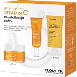 FlosLek Laboratorium Go For Glow Vitamin C Geschenkset mit revitalisierender Wirkung