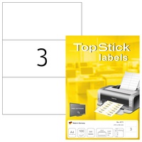 Topstick 8771 Universal Etiketten, 1000 Blatt, 210 x 99