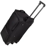 EAAKIE Trolley Trolleytasche Reisetasche Rollentasche Sporttasche Größe M-L-XL, 3 Rollen schwarz 65 cm x 38 cm x 35 cm