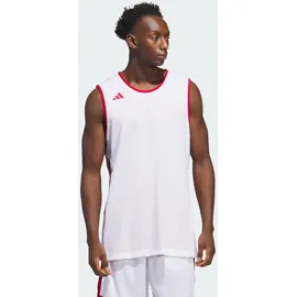adidas Herren M Everyday Pro Bball Jersey Shirt, Team Power Red/White, XS