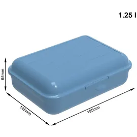 Rotho Fun Lunchbox 1,25l Horizontblau - Rot