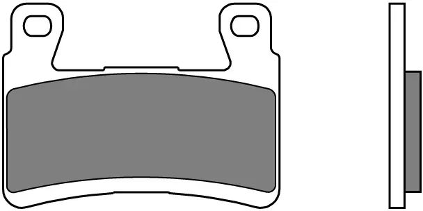 Brembo S.p.A. Sintermetall-Bremsbeläge - 07KA29SA