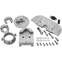 Quicksilver Aluminium Anodensatz Alpha One Gen II Grau