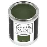 Chalk Paint Everything® Oliva (Olivgrün) - (750 ml) Wasserbasierte Kreidefarbe für Shabby-Chic-Möbel, Dekoration und Recycling-Projekte – Ungiftig, leicht anzuwenden