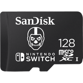 SanDisk Nintendo Switch microSDXC UHS-I U3 Class 10 128 GB Fortnite Edition Skull Trooper
