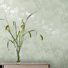 Laura Ashley Eglantine Silhouette 10,05 x 0,53 m 10 m grau/grün