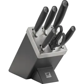 Zwilling Messerblock-Set, 7-teilig, SCHWARZ/ ANTHRAZIT