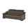 HIMOLLA Sofa Leder 3-Sitzer Braun