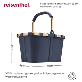 Reisenthel carrybag midnight gold