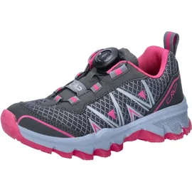 CMP Kinder Wanderschuhe AKSA FITGO FAST HIKING SHOES, Größe 28 - GREY-FUXIA