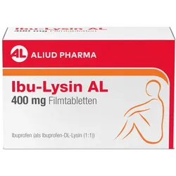 Ibu-Lysin AL 400 mg Filmtabletten bei akuten Schmerzen