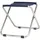 JAN KURTZ Chico Hocker 40 x 40 x 45 cm blau