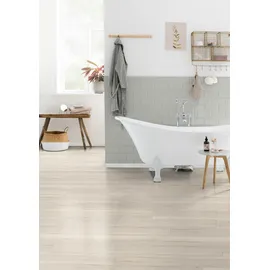 EGGER Hybridboden Aquadura+ EDF187 Halifax Eiche Creme 1.292 x 246 x 7,5 mm