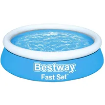 BESTWAY Fast Set Aufstellpool ⌀ 185 x 51 cm Blau