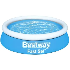 BESTWAY Fast Set Aufstellpool ⌀ 185 x 51 cm Blau