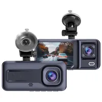 Denver CCT-2500 Dashcam Blickwinkel horizontal max.=120° 5V Dual-Kamera, G-Sensor, Automatischer Start, Mikrofon