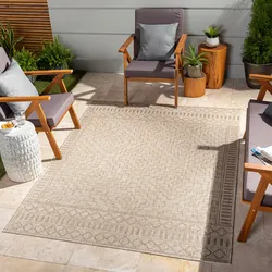 Teppich LIVABLISS "KURA", neutral, B:200cm H:5mm L:275cm, Kunstfaser, Teppiche