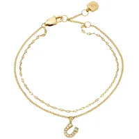 Fossil Sutton Armband Edelstahl gold JF04907710 Größe 18