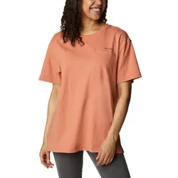 COLUMBIA Break It Down Tee, Paradox Pink, L
