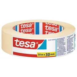 tesa ECONOMY Kreppband beige 30,0 mm x 50,0 m 1 Rolle