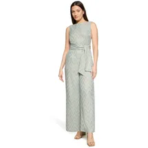 Betty Barclay Damen mit Bindegürtel 44, Blau/Grün - 44W