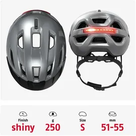 ABUS URBAN-I 4.0 54-58 cm silber 2021