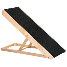 PawHut Haustierrampe mit rutschfestem Teppich