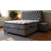 pointhome Fluffy 140 x 200 cm H3 Grau