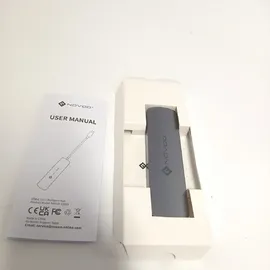 NOVOO 5-in-1 USB-C-Hub, Adapter USB C auf HDMI 4K, Aufladen 100 W PD, USB-C auf USB x 3, USB C Adapter Multiport, kompatibel mit MacBook Air MacBook Pro Chromebook