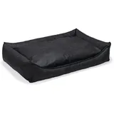 Beeztees Tierbett Uma - Orthopädisches Hundebett - Anthrazit- 120x80x23 cm