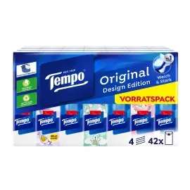 Tempo Taschentücher 4-lagig 420 Stück