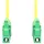 Digitus Glasfaser-Simplex-Patchkabel, Singlemode, LC/APC - LC/APC 1 m