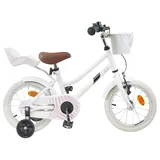 vidaXL Kinderfahrrad 14 Zoll weiß