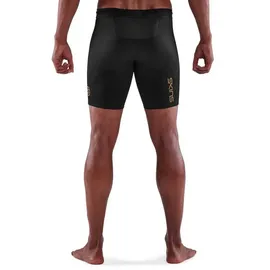 Skins Power Kurze Leggings Herren Schwarz XL