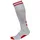 hummel Element Stutzenstrümpfe Weiß/Rot 43-45