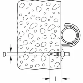 Fischer 79815 Einschlagnägel Stahl 200 St.