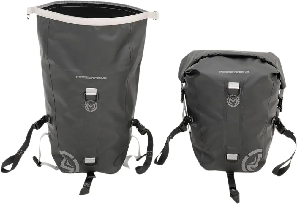Moose Racing ADV1 Dry, sacoches de selle - Noir - 30 l