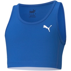PUMA Cross the Line Crop 2.0 Sport Top Mädchen team power blue 152