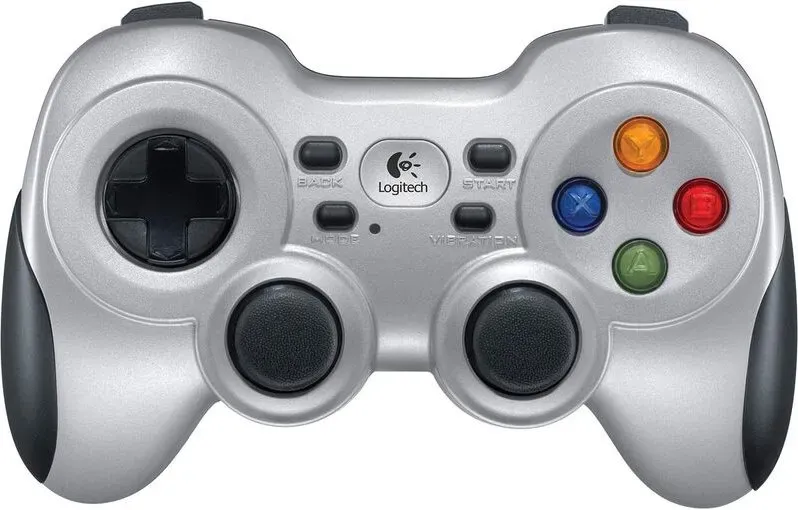 Logitech F710 kabelloser Gaming-Controller, Gaming-Controller mit Console-Style-Layout, 4-Tasten-D-Pad, komfortable Griffe, PC - Grau/Schwarz